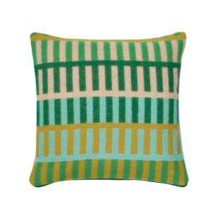 Day and Age Shiel Square Cushion - Green